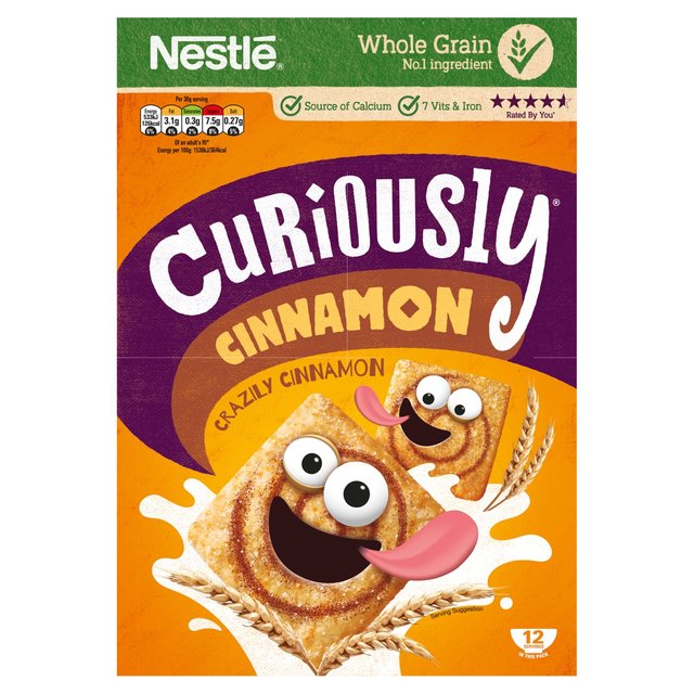 Nestle Curiously Cinnamon Cereal Cereals M&S   