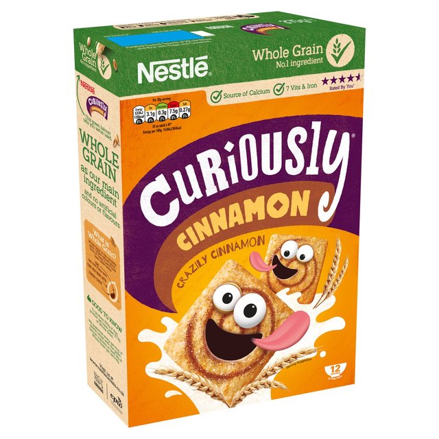 Nestle Curiously Cinnamon Cereal Cereals M&S   