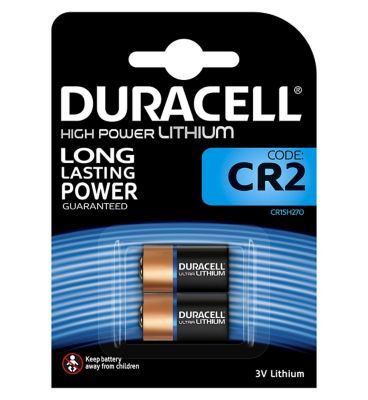 Duracell Ultra Photo CR2 Lithium Batteries Pack of 2 GOODS Boots   