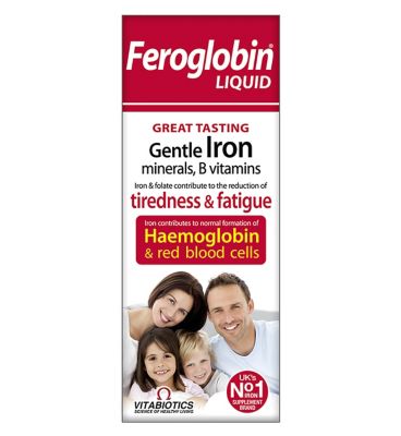 Vitabiotics Feroglobin Liquid 200ml Vitamins, Minerals & Supplements Boots   