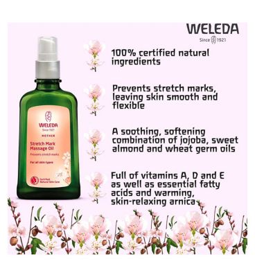 Weleda Stretch Mark Massage Oil 100ml Toys & Kid's Zone Boots   