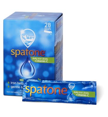 Spatone Apple Daily Iron Shots Vitamin C 28 Sachets