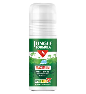 Jungle Formula Maximum Roll-on Insect Repellent 50ml Suncare & Travel Boots   