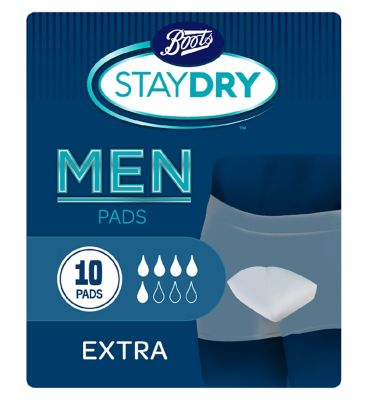 Boots Staydry Men Extra Pads - 10 Pads GOODS Boots   