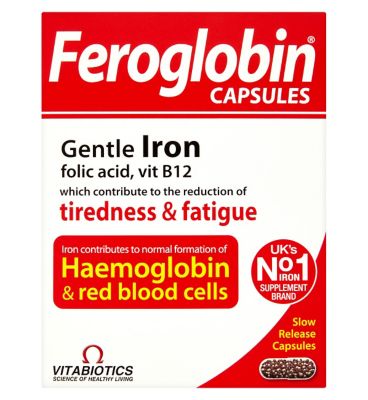 Vitabiotics Feroglobin - 30 Capsules