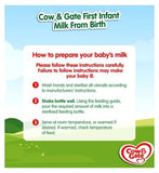 Cow & Gate First Infant Milk 1-Litre Baby Accessories & Cleaning Boots   