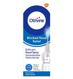 Otrivine Blocked Nose Relief 0.1% w/v Nasal Spray 10ml First Aid Boots   