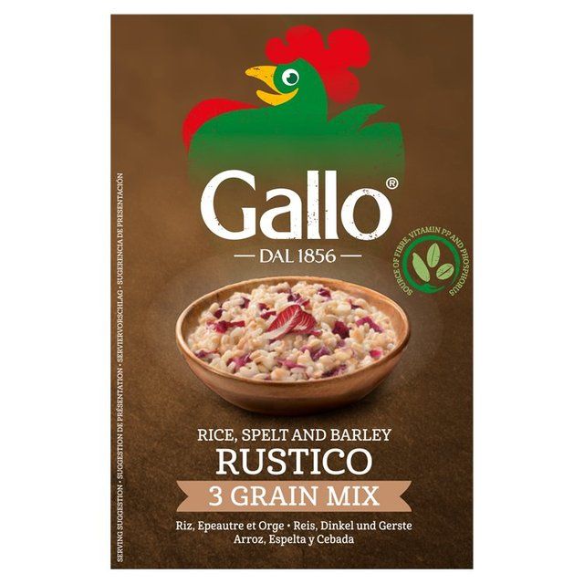 Riso Gallo 3 Grain Rice, Barley & Spelt Risotto WORLD FOODS M&S Default Title  