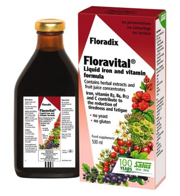 Floravital Liquid Iron Formula - 500 ml Vitamins, Minerals & Supplements Boots   