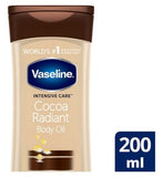 Vaseline Intensive Care Cocoa Radiant Body Oil 200 ml Suncare & Travel Boots   