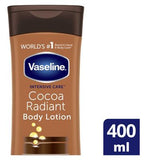 Vaseline Intensive Care Cocoa Radiant Body Lotion 400 ml Men's Toiletries Boots   