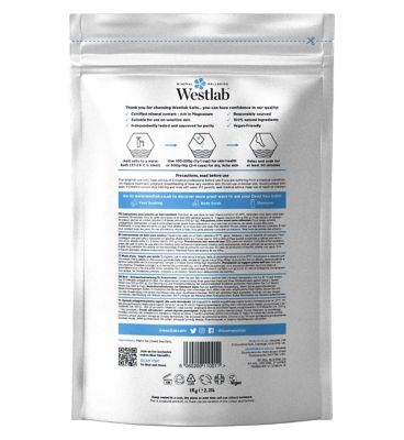 Westlab Dead Sea Bath Salt 1kg Make Up & Beauty Accessories Boots   