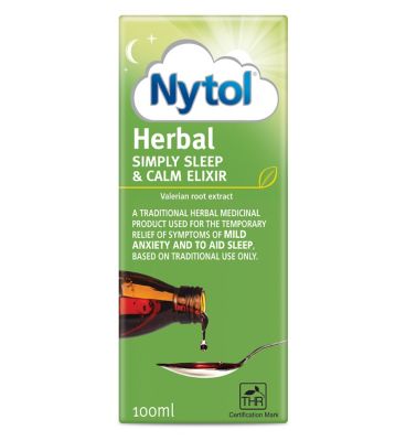 Nytol Herbal Simply Sleep & Calm Elixir - 100ml Vitamins, Minerals & Supplements Boots   