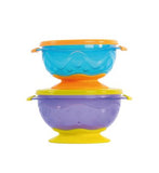 Nuby Stackable Suction Bowls 2s Baby Accessories & Cleaning Boots   