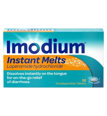 Imodium Instant Melts - 18 Orodispersible Tablets GOODS Boots   