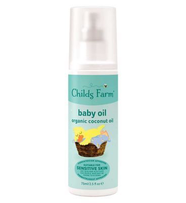 Childs Farm Baby Oil Organic Coconut 75ml Bathroom Boots   