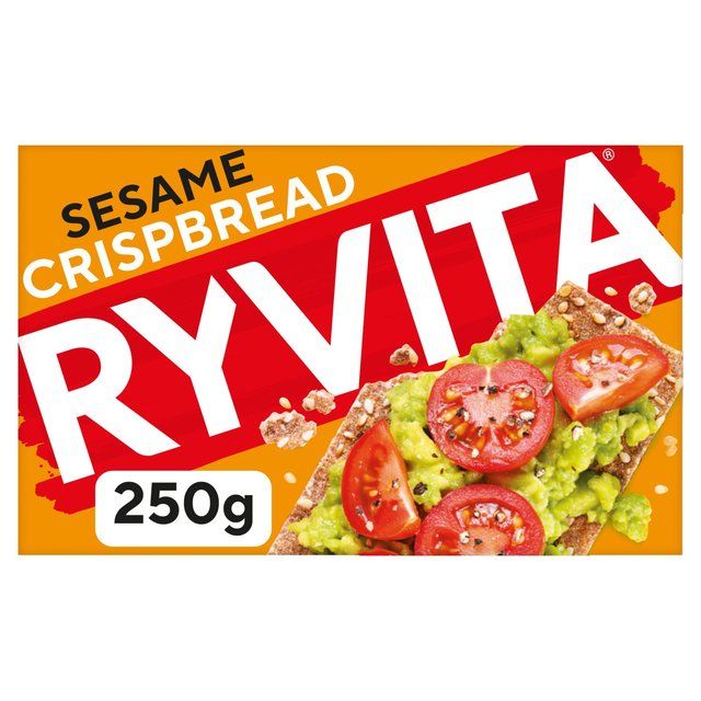 Ryvita Crispbread Simply Sesame Crunchy Rye GOODS M&S   