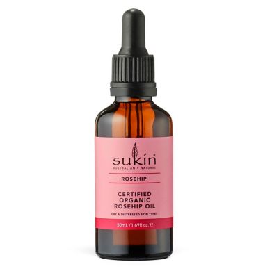 Sukin Rose Hip Oil 50ml Make Up & Beauty Accessories Boots   