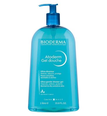 Bioderma Atoderm Body Wash Normal Sensitive Skin 1L Men's Toiletries Boots   