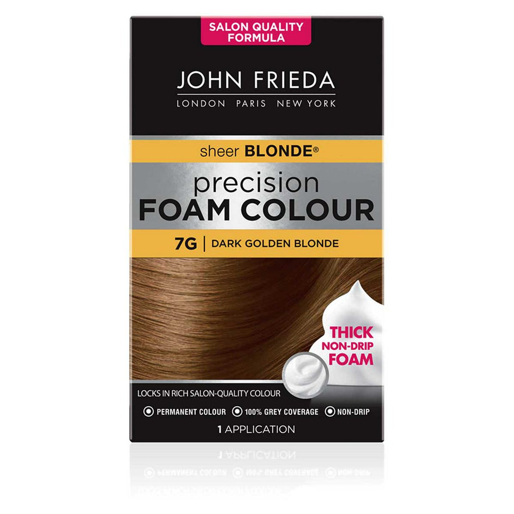 John Frieda Precision Foam Colour 7G Dark Golden Blonde 130ml