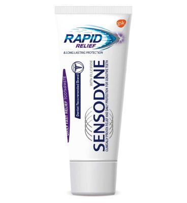 Sensodyne Rapid Relief Sensitive Toothpaste 15ml Travel Size Suncare & Travel Boots   