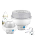 Mam 6 in 1 Electric Steriliser and Bottle Warmer Baby Accessories & Cleaning Boots   