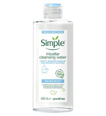 Simple Water Boost Micellar Cleansing Water Sensitive Skin 400ml