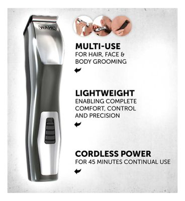 Wahl Trimmer Kit Chromium 11-in-1 Multi Men's Toiletries Boots   