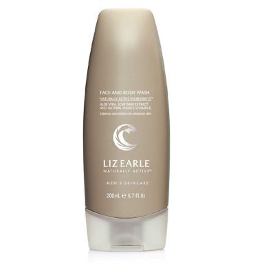 Liz Earle Mens Face and Body Wash 200ml Make Up & Beauty Accessories Boots   