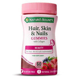 Nature's Bounty Hair, Skin & Nails 60 Mixed Berry Flavour Gummies Health Care Boots   