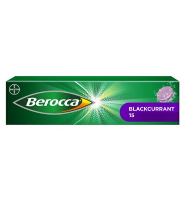 Berocca Blackcurrant Energy Vitamin 15 Tablets GOODS Boots   