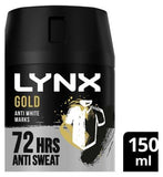 Lynx Men Gold Antiperspirant Deodorant Aerosol 150ml GOODS Boots   