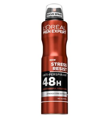 L'Oreal Parismen Expert Stress Resist Anti-Perspirant Deodorant 250ml GOODS Boots   