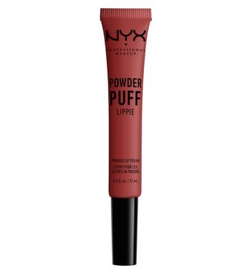 NYX Professional Makeup Powder Puff Lip Cream Make Up & Beauty Accessories Boots   