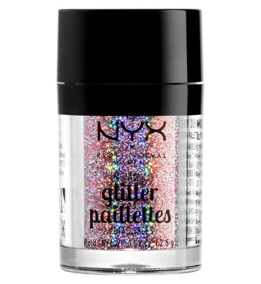 NYX Professional Makeup Metallic Glitter Make Up & Beauty Accessories Boots   