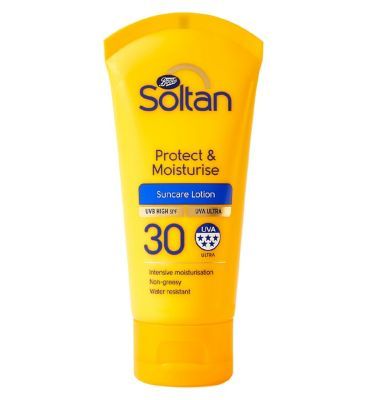 Soltan Mini Protect & Moisturise Lotion SPF30 50ml Suncare & Travel Boots   