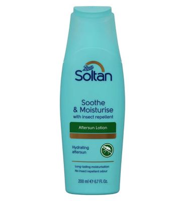 Soltan Soothe & Moisturise Aftersun With Insect Repellent 200ml GOODS Boots   