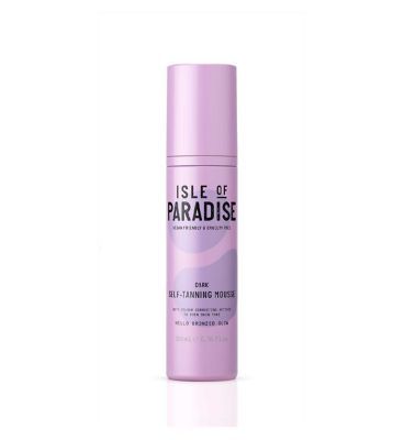 Isle of Paradise Self-Tanning Mousse Dark 200ml Make Up & Beauty Accessories Boots   