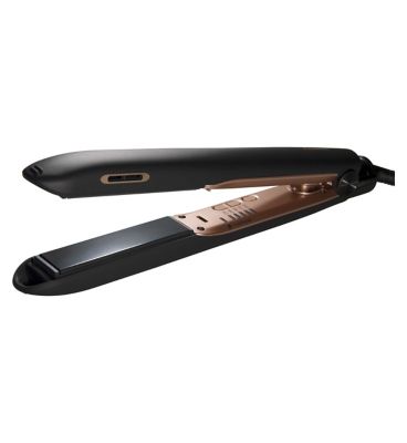 Panasonic EH-HS99 Nanoe™ Ceramic Hair Straightener for Improved Shine with Temperature Control (Black/Rose Gold) GOODS Boots   