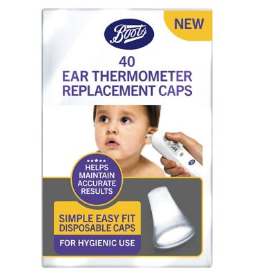 Boots Ear Thermometer Replacement Caps - 40 caps Baby Healthcare Boots   