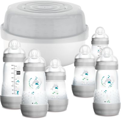 MAM Easy Start Bottle & Microwave Steriliser Set