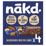 Nakd Raw Fruit & Nut Wholefood Bars Blueberry Muffin - 4 x 35g Health Foods Boots   