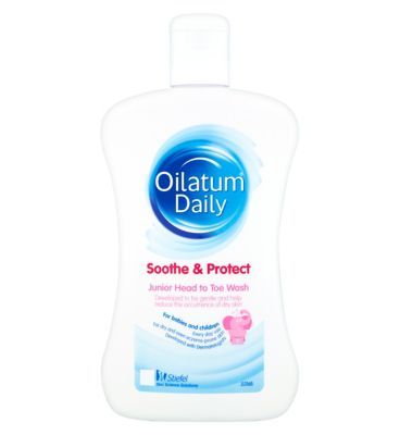 Oilatum Daily Junior Head to Toe Wash 300ml Baby Accessories & Cleaning Boots   