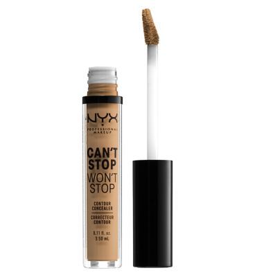 NYX Professional Makeup Can't Stop Won't Stop Contour Concealer Vegetarian & Vegan Boots   