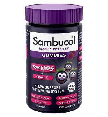 Sambucol Gummies For Kids - 30 Gummies Baby Healthcare Boots   