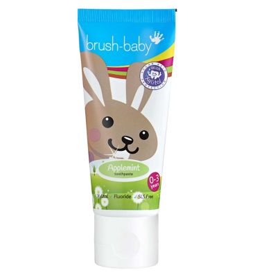 brush-baby Applemint Toothpaste 0-3yrs 50ml Baby Healthcare Boots   