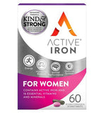 Active Iron For Women - 30 Daily Capsules & 30 Daily Tablets Mums Boots   