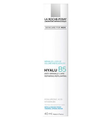 La Roche-Posay For Men Hyalu B5 Face Moisturiser Dry Skin 40ml GOODS Boots   