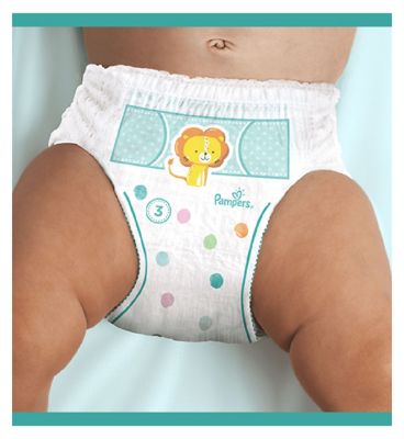Pampers Baby Dry Nappy Pants Jumbo+ Pack Nappies Size 4, 9kg-15kg