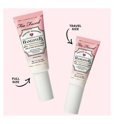 Too Faced Hangover Doll-Size Primer 20ml Make Up & Beauty Accessories Boots   